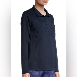 NWT Avia Navy Quilted Lightweight Pullover - M
